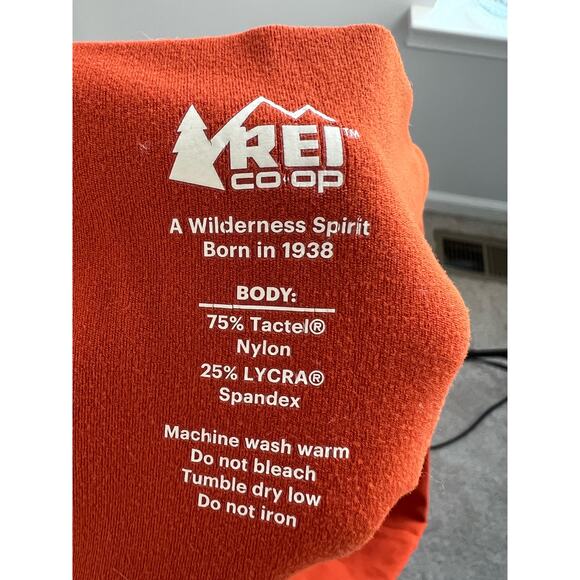 REI High Rise Rust Color Workout Leggings XL - Picture 6 of 6
